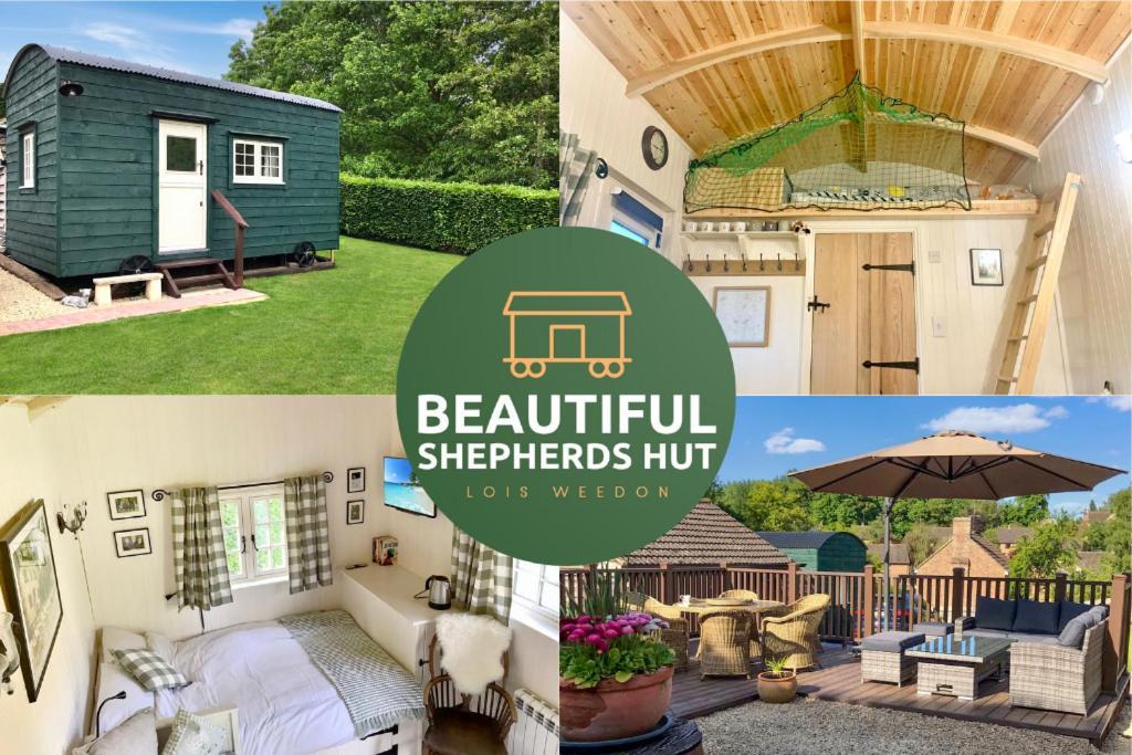 Beautiful Shepherd'S Hut - Lois Weedon Weston  エクステリア 写真